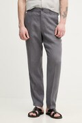 United Colors of Benetton Παντελόνι ανδρικό λινό γκρι κανονικό 4AGH55HW8