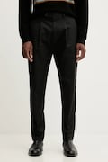Paul Smith pantaloni bărbați, culoarea negru, mulata, M1R-408Z-P01934