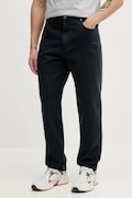 Nohavice Barbour Washed Stretch Twill Regular Fit Trouser pánske, tmavomodrá farba, rovné, MTR0742
