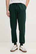 Tommy Hilfiger spodnie dresowe męskie bawełniane zielone regular waist MW0MW37236
