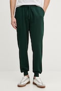 Tommy Hilfiger spodnie dresowe męskie bawełniane zielone regular waist MW0MW37236