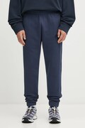 Maison Kitsuné spodnie dresowe bawełniane Bold Fox Head Patch Comfort męskie kolor granatowy gładkie MM01125KM0321