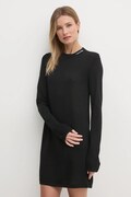 Calvin Klein Jeans sukienka kolor czarny mini prosta J20J224831