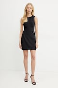 Elisabetta Franchi rochie culoarea negru, mini, mulată, AB74751E2
