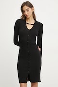 Сукня Karl Lagerfeld Jeans колір чорний midi облягаюча A1W13039
