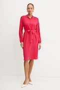 Boss Orange rochie culoarea roz, mini, dreaptă, 50519467