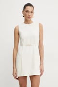 Twinset sukienka kolor beżowy mini prosta 251TP2101