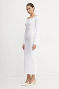 Liviana Conti rochie culoarea alb, maxi, mulată, F5SG37