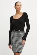 Guess rochie GABRIELLA culoarea negru, mini, mulată, W5RK12 Z3KX0