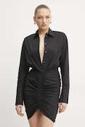 Obleka Versace Jeans Couture črna barva, 78HAO902 N0431