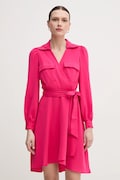 Dkny rochie culoarea roz, mini, evazată, DD3K7484