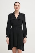 Dkny rochie culoarea negru, mini, evazată, DD3K7484
