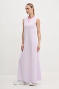 Šaty adidas Tiro fialová barva, maxi, JP3067