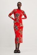 Desigual vestito MELTED PAISLEYS_LACROI colore rosso  25SWVK31