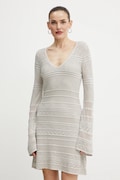 Guess sukienka NELLIE kolor szary mini dopasowana W5GK48 Z3E22