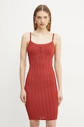 Šaty Guess REINA oranžová farba, mini, priliehavá, W5GK67 Z3NX0
