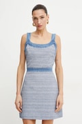 Guess sukienka ELSIE kolor niebieski mini prosta W5GK77 WH610