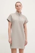 Dkny rochie culoarea bej, mini, dreaptă, DP5D4895