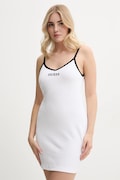 Φόρεμα παραλίας Guess χρώμα: άσπρο, E5GK15 KCQV1