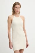 Сукня Calvin Klein Jeans колір бежевий mini облягаюча J20J225286