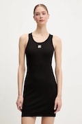 Fila rochie Linkebeek culoarea negru, mini, mulată, FAW1004