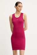 Φόρεμα Tommy Jeans χρώμα: ροζ, DW0DW20674