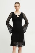 Marciano Guess rochie EMMA culoarea negru, mini, evazată, 5GGK46 5869Z