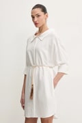 Liu Jo rochie culoarea alb, mini, oversize, WA5397.T6049