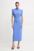 Karl Lagerfeld ruha lila, midi, egyenes, A2W13059