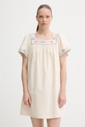 Levi's rochie din amestec de in AMBRE BABYDOLL DRESS culoarea bej, mini, evazată, 001HT
