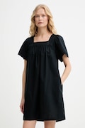 Levi's rochie din amestec de in AMBRE BABYDOLL DRESS culoarea negru, mini, evazată, 001HT
