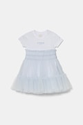 Guess sukienka dziecięca kolor niebieski mini rozkloszowana K5RK14 K6YW0