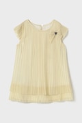 Mayoral sukienka dziecięca kolor żółty mini prosta 1907