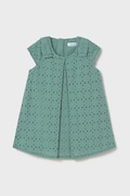 Dětské bavlněné šaty Mayoral tyrkysová barva, mini, 1913