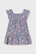 Dětské bavlněné šaty Mayoral modrá barva, mini, 1928
