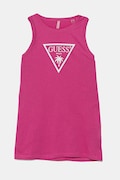Παιδικό βαμβακερό φόρεμα Guess χρώμα: ροζ, J4GK35 JA914