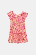 United Colors of Benetton rochie fete culoarea roz, mini, evazați, 4UIACV03G