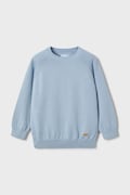 Dětský svetr s příměsí vlny Mayoral modrá barva, lehký, 311