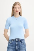 Tommy Jeans maglione in cotone colore blu navy DW0DW19336