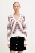 Tommy Jeans pulover de bumbac culoarea alb, light, DW0DW19888