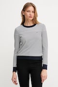 Sveter Tommy Hilfiger tmavomodrá farba, ľahký, WW0WW44984