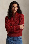Polo Ralph Lauren sweter damski bawełniany pomarańczowy 211963467