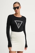 Guess pulóver könnyű, női, fekete, W5RR39 Z2NQ2
