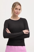 Tričko s dlhým rukávom Dkny dámske, čierna farba, DP5T9985