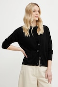 Weekend Max Mara cardigan din lana femei, culoarea negru, light, 2515381011600