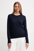 Πουλόβερ με προσθήκη μεταξιού United Colors of Benetton χρώμα: μπεζ, 1ZRED10CP