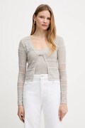 Guess kardigan NELLIE damski kolor szary lekki W5GR15 Z3E22