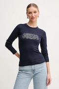 Светр Guess PARIS жіночий колір синій легкий W5GR18 Z2NQ2