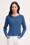 Tommy Hilfiger sweter damski bawełniany niebieski WW0WW44975