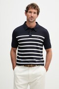 Tommy Hilfiger polo da uomo in cotone blu navy MW0MW37396